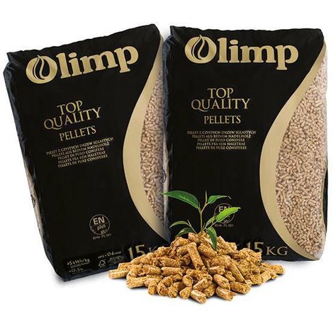 Olimp Holzpellets 6mm ENplus-A1, 65 x 15kg Palette – Bild 2